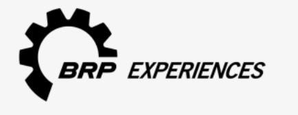 Logo with gear design and text: 'BRP EXPERIENCES'.